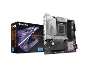 GIGABYTE B760M AORUS ELITE AX, Socket 1700, Intel® B760 (14/13/12th Gen CPU), 14Phases, CPU iGPU, Dual 4xDDR5-7600, HDMI, DP, 2xPCIe 4.0 X16, 4xSATA3, RAID, 2xM.2 4.0, ALC897 HDA/SPDIF, 2.5GbE LAN, WiFi6E/BT, 1xUSB-C 3.2 Gen2x2, 2xUSB 3.2 Gen2(1C+1A), 5xU